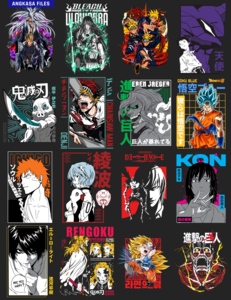 Anime designs