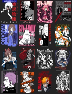 Anime designs