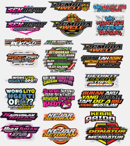 Stickers designs